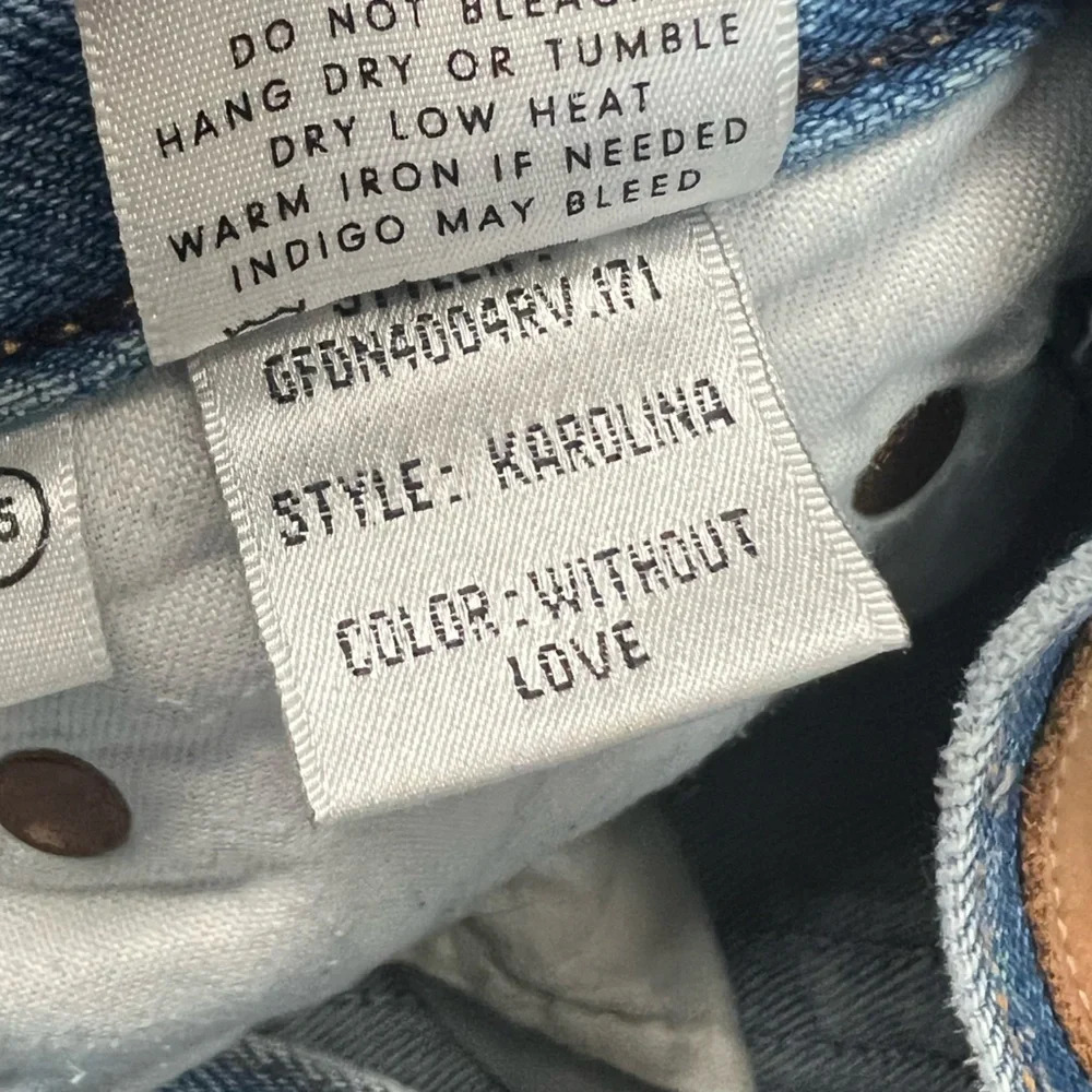 NWOT GRLFRND Karolina High-Rise Skinny Jean Without Love Denim Casual Women’s 25 - Picture 12 of 15